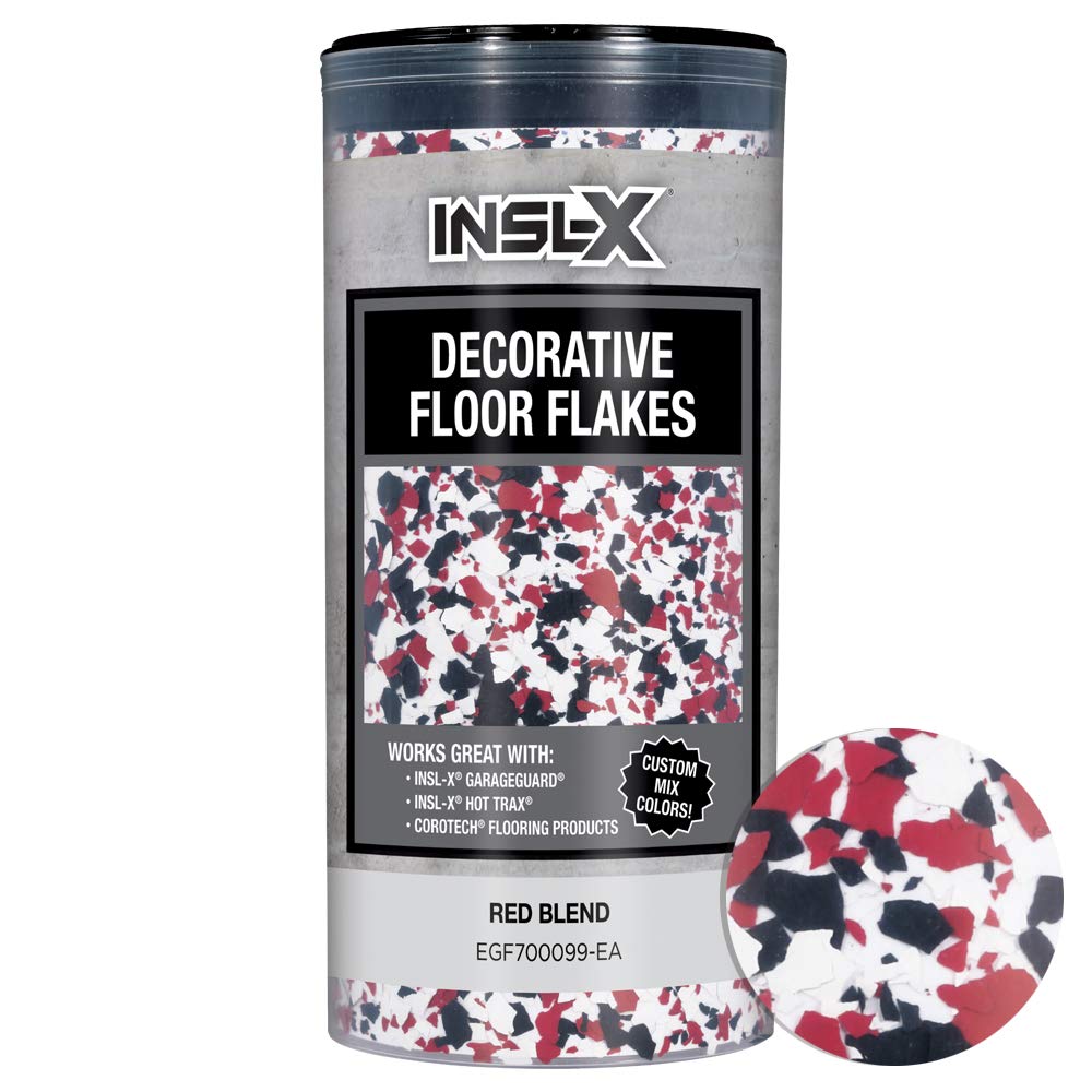 INSL-X PRODUCTS EGF700099-EA RED Combo Decorative Floor